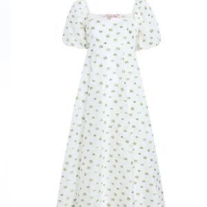 Hill House Collector's Edition Matilda Organza Embroidered Floral Dress